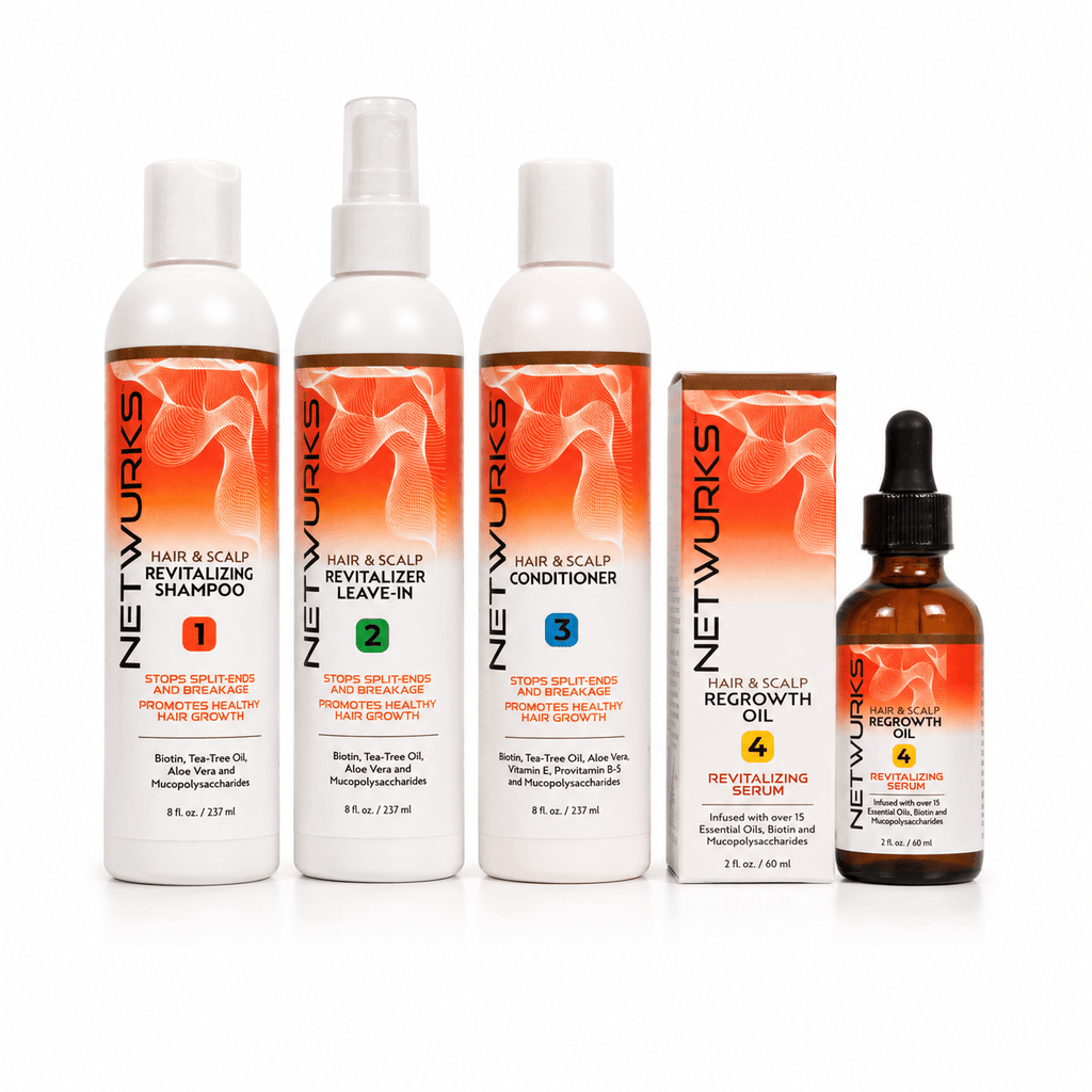 Netwurks Haircare Routine | Hair Growth, Scalp Care & Strengthening - Netwurks