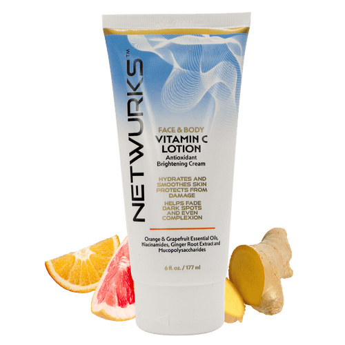Netwurks Face & Body Vitamin C Lotion 6 fl. oz. - Netwurks